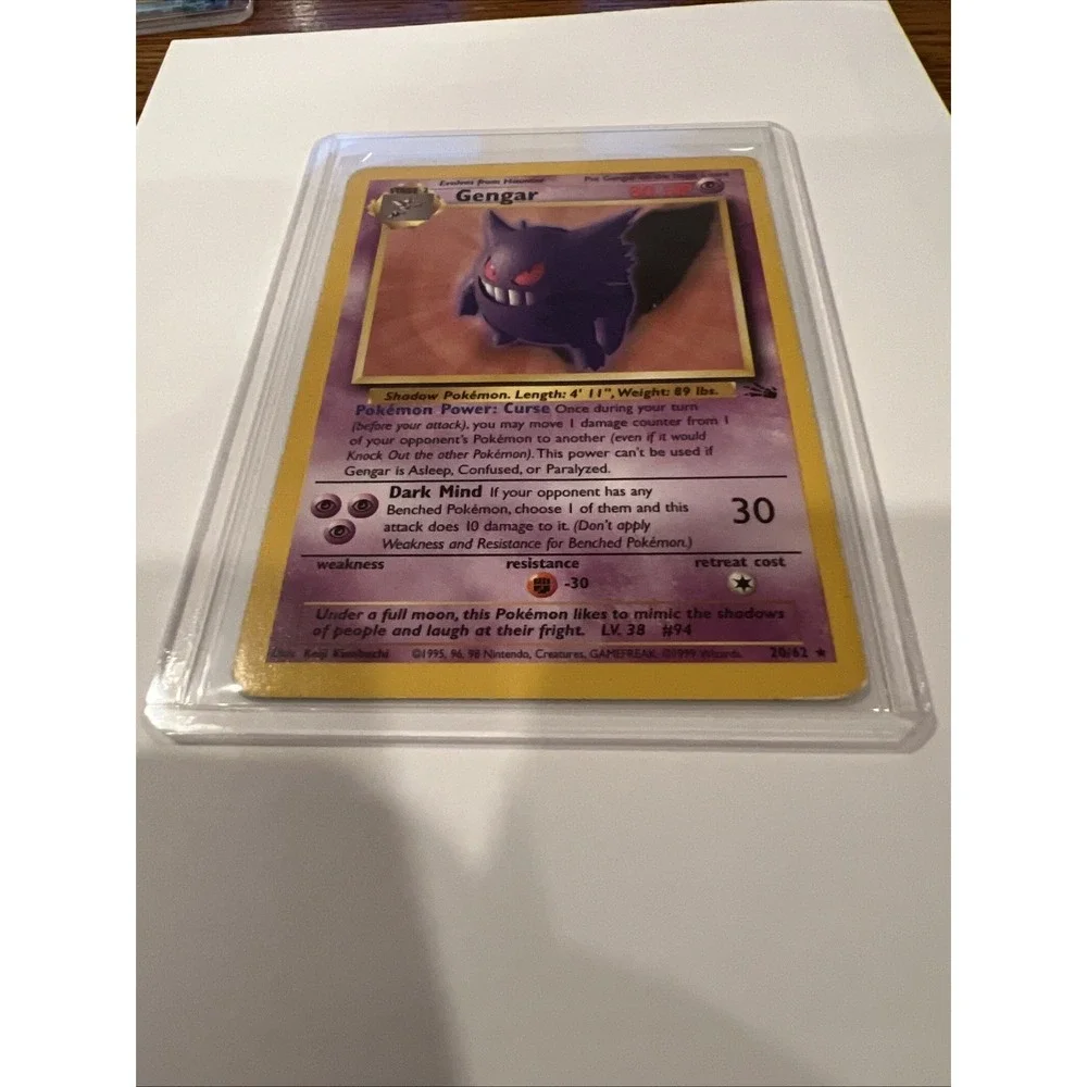 Gengar 20/62 Fossil Regular